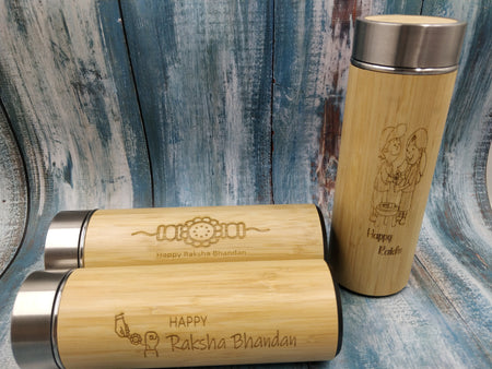 Rakhi Edition Bamboo Bottles