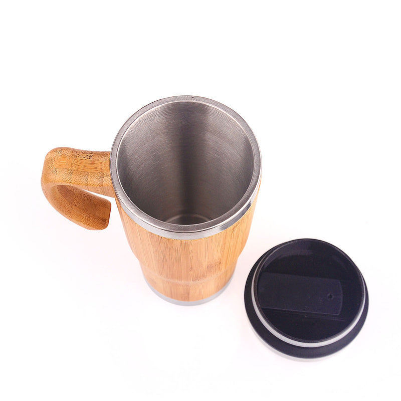 Bamboo Coffee Mug with Handle